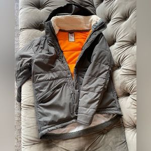 Relwen boarder jacket charcoal grey